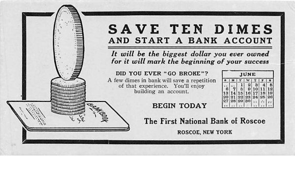 First National Bank of Roscoe New York