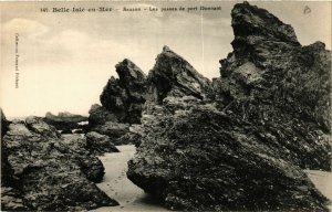 CPA BELLE-ISLE-en-MER - Sauzon - Les passes de port Donnant (431530)