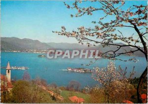 Modern Postcard Le Tre Isole Borromeo Lago Maggiore
