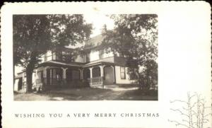 Silver Lake NY Home Photo Christmas Greeting NON-POSTCARD