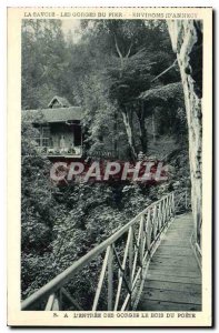 Old Postcard Savoy Les Gorges du Fier Annecy at the entrance Surroundings Gor...