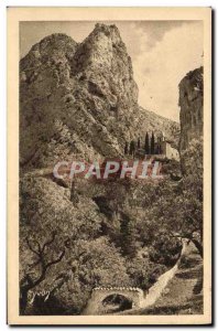 Old Postcard Moustiers Sainte Marie Et La Chapelle De Beauvoir Founded by Cha...