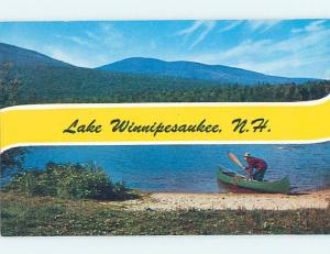 Pre-1980 LAKE SCENE Lake Winnipesaukee - Laconia - Meredith NH F3308