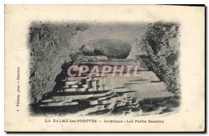 Postcard Old La Balme the Interior Caves The Small Ponds