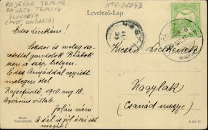 IMV01043 rajecke teplice rajecz teplicz slovakia  ex hungary