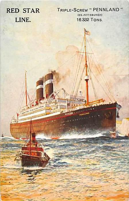 S.S. Pennland , Red Star Line