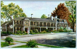 CONCORD, Massachusetts MA  ~  COLONIAL INN  ca 1960s Roadside Postcard