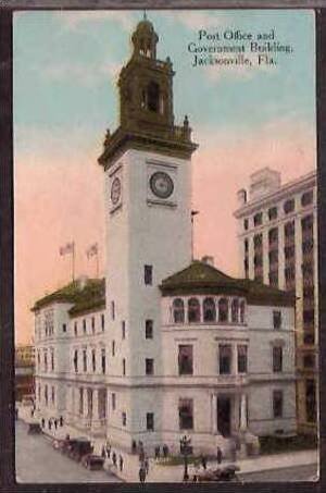 FL Jacksonville Post Office & Federal Bldg 1914