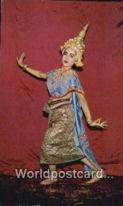 Thai Classical Dance Bangkok Thailand Postcard