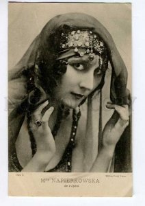 3012729 NAPIERKOWSKA Great OPERA Star as BELLY DANCER old Photo