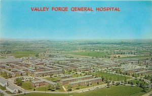Postcard Pennsylvania Valley Forge General Hospital Air View WYCO  23-2256