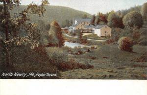 NORTH NEWRY, ME  Maine           POPLAR TAVERN            c1900's UDB Postcard