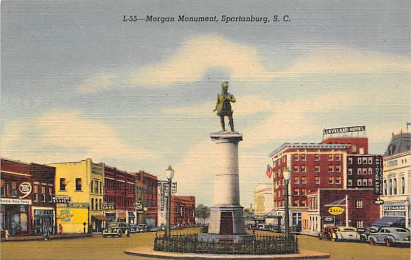 Daniel Morgan monument Spartanburg, South Carolina