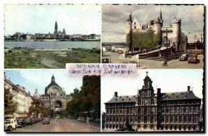 Modern Postcard Hello D & # 39Anvers