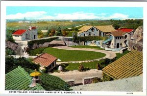 Postcard BRIDGE SCENE Newport Rhode Island RI AL7507