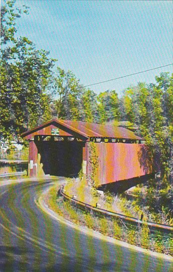 Stevenson Road Covered Bridge #15 Over Massie's Creek Greene County Near Xeni...