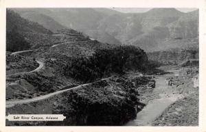 Salt River Canyon Arizona Scenic Birdseye View Antique Postcard K72899