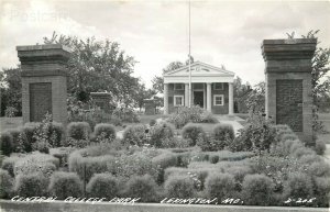 MO, Lexington, Missouri, Central College Park, No. D-205, RPPC