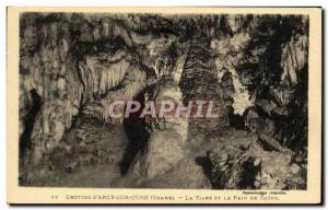 Old Postcard Arcy On Cury Caves D & # 39Arcy The Tiare and sugar bread