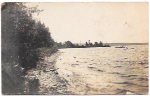 Card shows Billy's Island & Billy's Lake, Georgia.  #331 booklet stamp, 1908