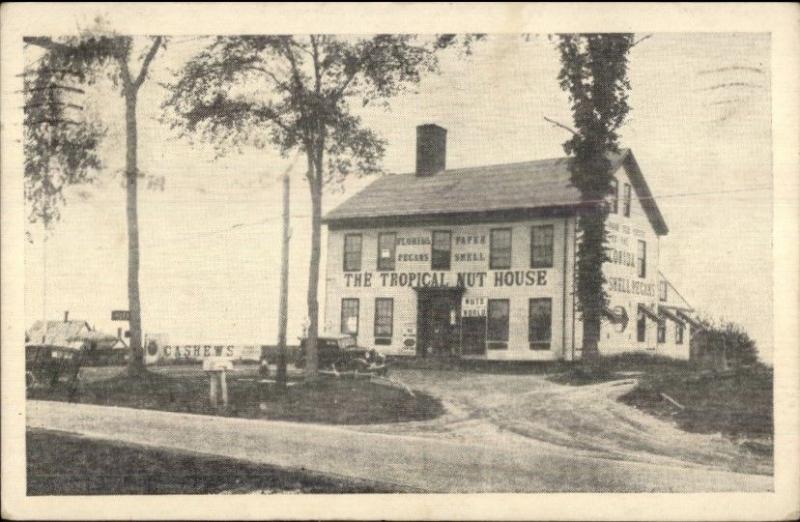 Belfast ME Perry's Tropical Nut House Exterior c1920s-30s Postcard