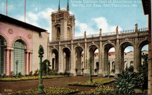 Expos San Francisco 1915 Panama-Pacific International Expo Court Of Abundance...