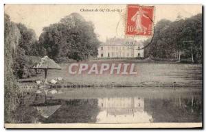 Old Postcard Chateau de Gif