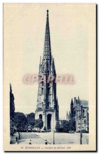 Bordeaux Old Postcard Bell St Michel