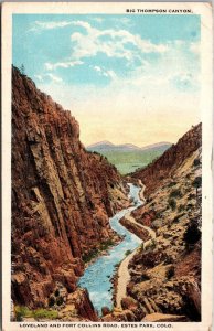 Loveland and Fort Collins Road Estes Park CO Postcard PC114