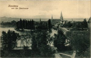 CPA AK Konstanz von der Seestrasse GERMANY (893878)