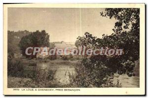 Old Postcard The Rent A Chenecey Pres Besancon