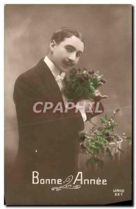 Postcard Fancy Old Man