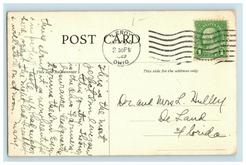 C.1910 Whitfield Inn, Leroy, OH Postcard F70 