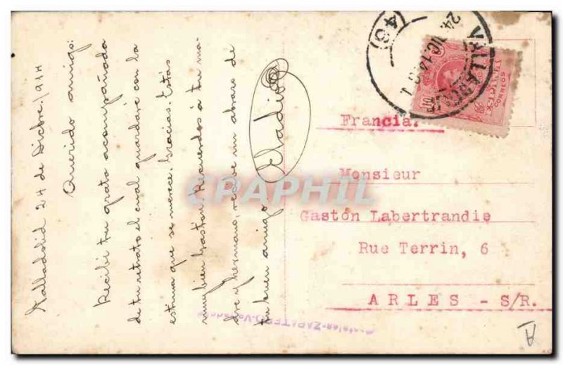 Old Postcard Fantaisie Fur Year 1915