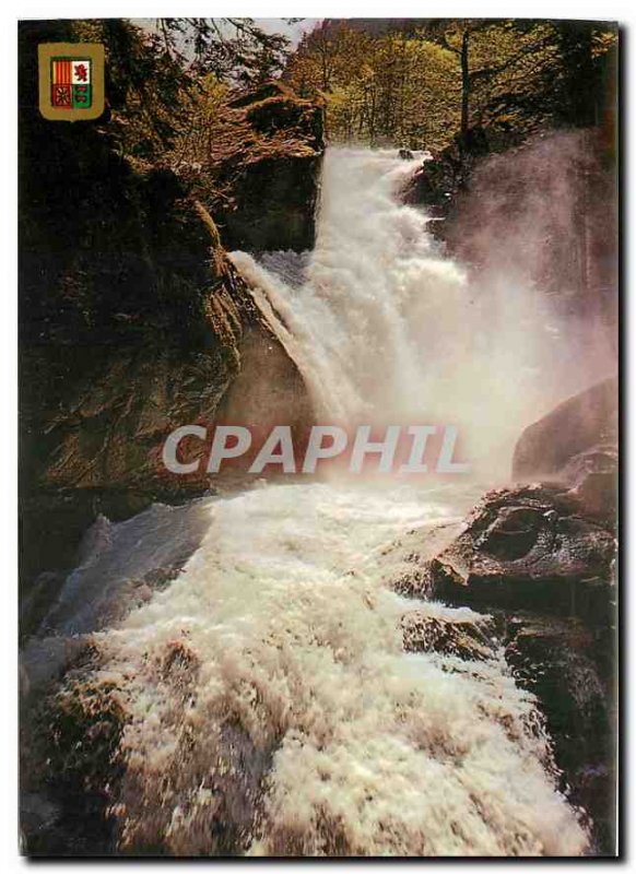 Modern Postcard The Pyrenees Cauterets Bridge of Spain Road