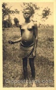 Ruanda African Nude Unused 