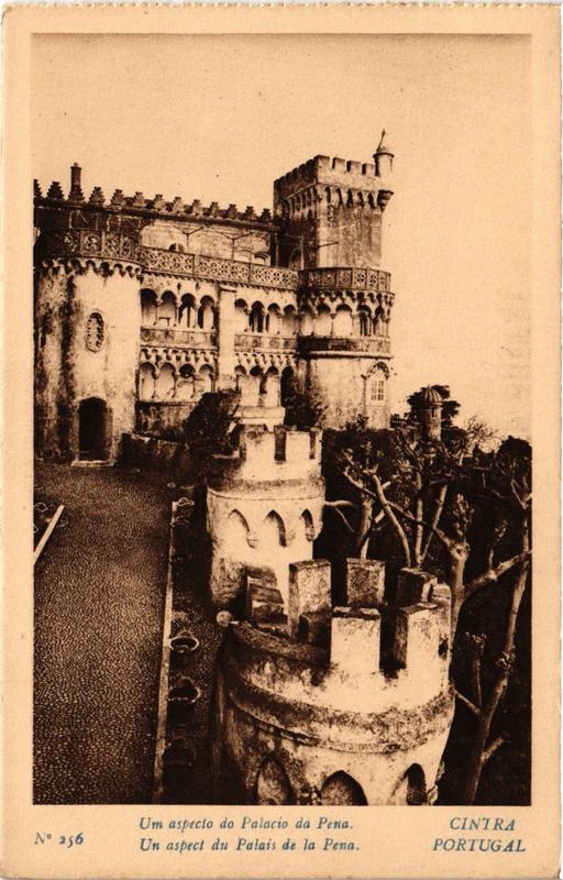 CPA Lisboa- Sintra, Un aspect du Palais de la Pena. PORTUGAL (760633)