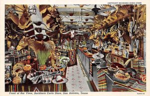 Buckhorn Curio Store Front Of Bar View  - San Antonio, Texas TX Postcard