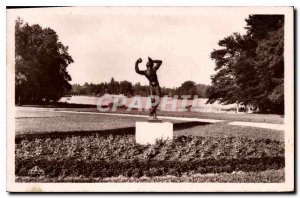 Postcard Old Lyon Park Tete d'Or Lake View