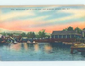 Linen WATER SCENE Catskills - Kingston & Poughkeepsie NY hk2586