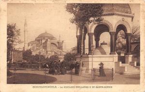 BF2479 la fontaine guillaume mosquee mosque contantinople istanbul turkey