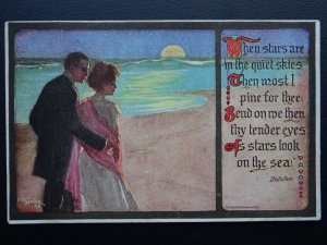 USA American Postcard VERSE by Bulwer Colorgravure Series 138 2457