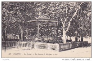 Vannes (Morbihan), France, 1900-1910s : Le Kiosque de Musique