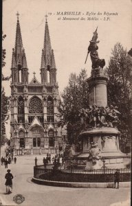 Marseille - Eglise des Reformes et Monument des Moblies     PC