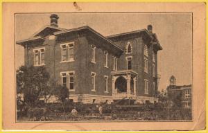 Salina, Kansas, School House under construction? - 1922
