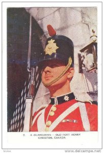 A Guardsman-Old Fort Henry, Kingston, Ontario, Canada, 40-60s