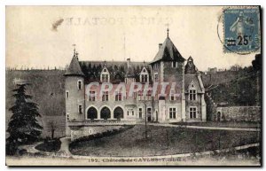 Old Postcard Chateau Caylus T and G