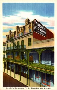 Louisiana New Orleans Antoine's Restaurant 713 St Louis Street