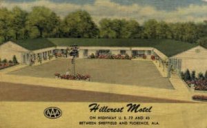 Hillcrest Motel - Florence, Alabama AL