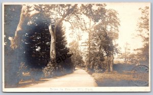 K44/ Canada RPPC Postcard c1910s Victoria B.C. Beacon Hill Park 524